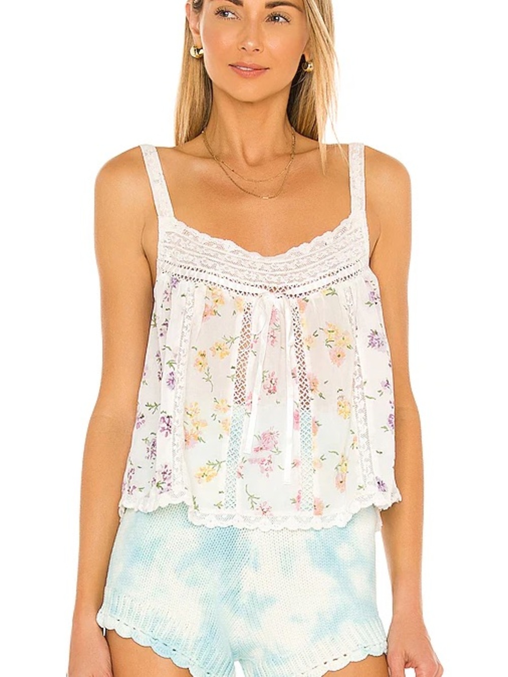 Loveshackfancy Ashton Camisole Top